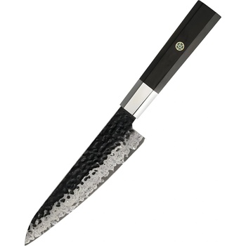 HARAHU Дамаски кухненски нож YU-37436 - Utility / Кафяв KP37436 (YU-37436)