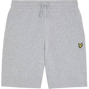 Lyle and Scott Поларени къси панталони Lyle and Scott Kids' Fleece Jogger Shorts - Grey Marl D24