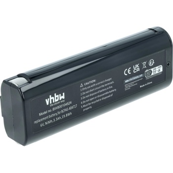 VHBW Батерия за Paslode IM250A / IM350A / IM65A, Ni-MH, 6 V, 3.3 Ah (800104524)