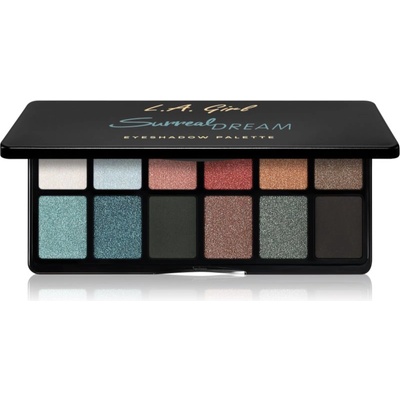 L.A. GIRL COSMETICS Fanatic палитра сенки за очи цвят Surreal Dream 12x1 гр