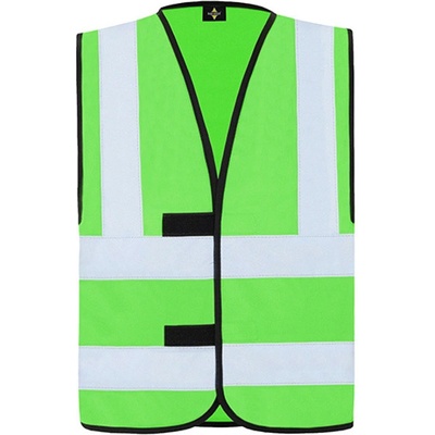 Korntex Hannover Unisex bezpečnostná vesta KX140 Neon Green