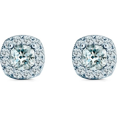 SAVICKI Náušnice This is Love biele zlato, diamanty TIL-K01-CU-015-DIA-B