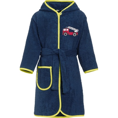 Playshoes Terry Detský župan Hasiči 340014 - 11 Navy
