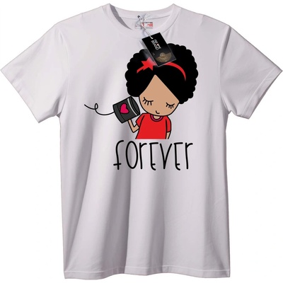 NOONEBRAND Тениска Сингър Форевър - 6XL, Black