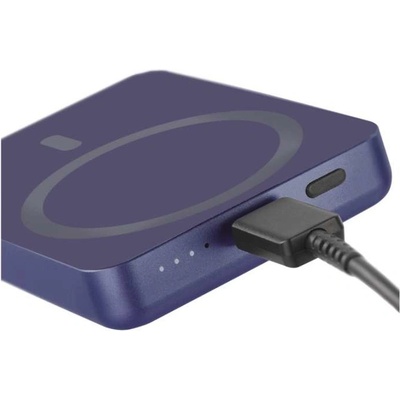 Emos WI 522 5 000 mAh 20 W+Wireless modrá