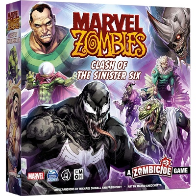 Разширение за настолна игра Marvel Zombies: A Zombicide Game - Clash of the Sinister Six (CMNMZB006)