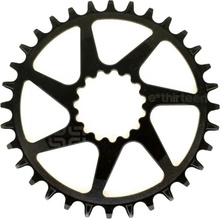 E*THIRTEEN Helix Plus Guidering | 34T | Direct Mount | 52/55mm Flip Flop | Alloy l Black