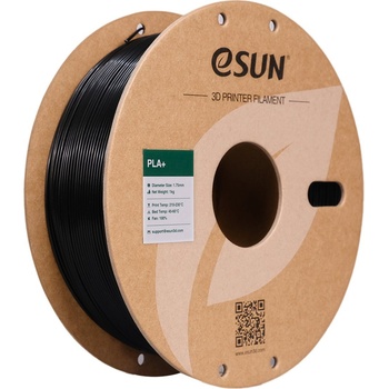 eSUN PLA+ Black - 1, 75 mm / 1000 g (PLA+175B1P1)