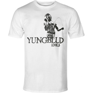 NNM Мъжка тениска Yungblud - Idols Microphone - White - 51656400