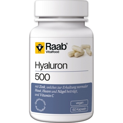 Raab Vitalfood Hyaluron 500 - 60 капсули