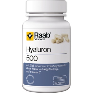 Raab Vitalfood Hyaluron 500 - 60 капсули