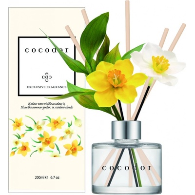 Cocodor Aroma tyčinkový difuzér Daffodil Vanilla & Sandalwood 200 ml
