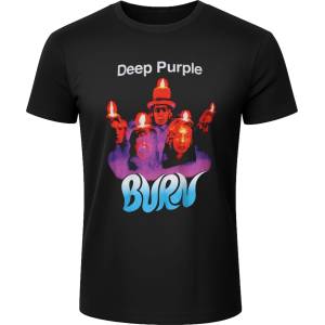 Plastic head мъжка тениска deep purple - burn - черна - plastic head - ph13577