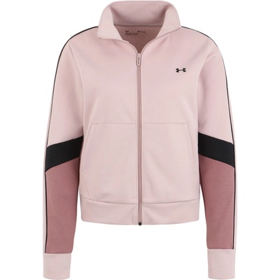 Under Armour Double Knit FZ světle růžová