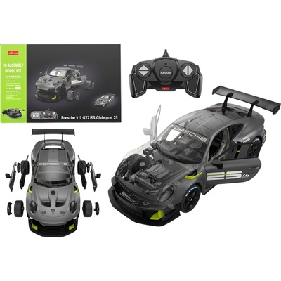 RASTAR Porsche 911 GT2 na dálkové ovládání 1:18 šedé