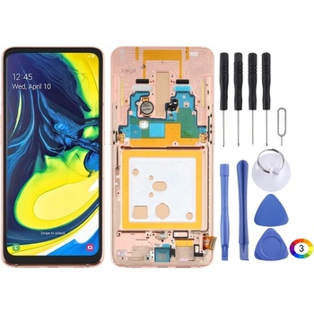 Image 1 of Samsung LCD Дисплей и Тъч Скрийн с Рамка за Samsung Galaxy A80