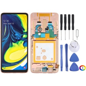 Samsung LCD Дисплей и Тъч Скрийн с Рамка за Samsung Galaxy A80