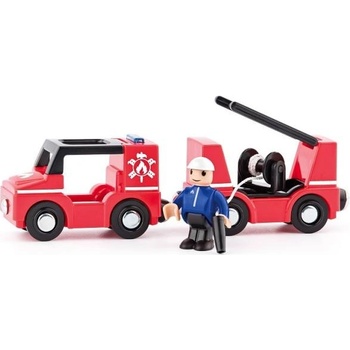 Woodyland Автомобили за писта - Пожарникари, 4 бр