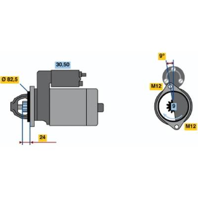 BOSCH STARTER 0 986 015 540
