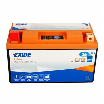 Exide Li-Ion 3Ah 190A left+ ELT9B