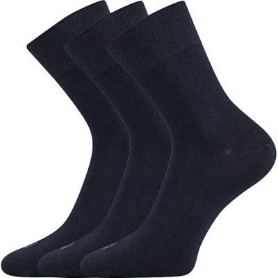 Lonka ponožky Emi 3 pár tmavě modrá