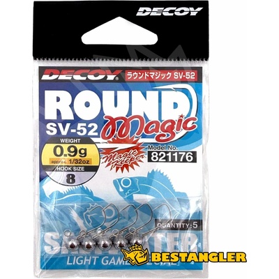 DECOY ROUND MAGIC SV-52 vel.8 0,9g 5 ks