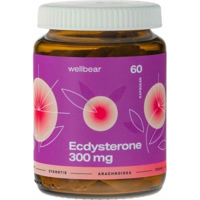 Wellbear Ecdysterone 300 mg 60 kapsúl