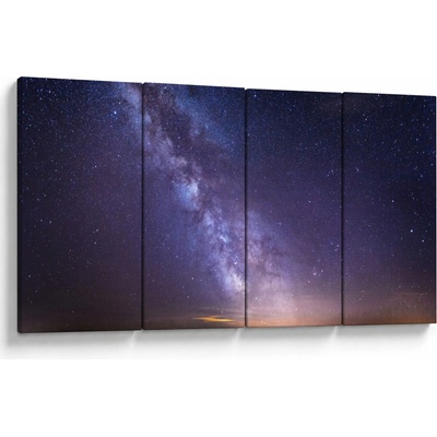 Obraz - Pohled do vesmíru, Čtyřdílný 160x80 cm – Hledejceny.cz