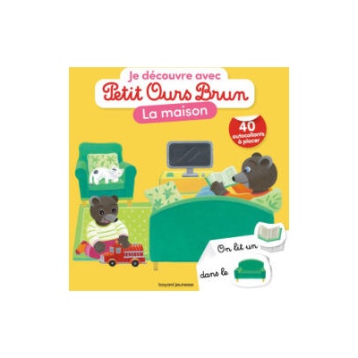 Je découvre la maison avec Petit Ours Brun | Marie Aubinais