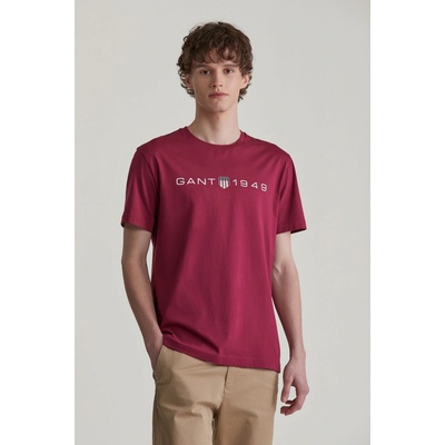Gant print ED Graphic SS wine