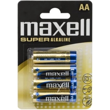 Maxell Супералкални батерии maxell lr6 xl -4 бр. в блистер- 1.5v (lr6 xl)