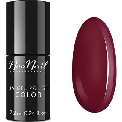 NeoNail Gel lak Moonlight Flower Červená 7,2 ml
