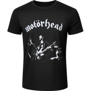 Plastic head мъжка тениска Motörhead - ROCK AND ROLL BAND - черна - PLASTIC HEAD - MO007TS