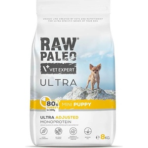VetExpert Vetexpert Raw Paleo Ultra Пуйка за кученца Mini 8 кг