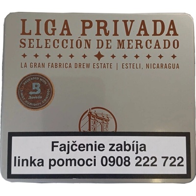 Drew Estate Liga Privada Selección de Mercado Tin 10 ks