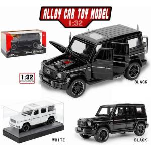 Babyhome Детска колекционерска метална кола 1: 32 Alloy Car Toy Model (Джип Mercedes G-Class )