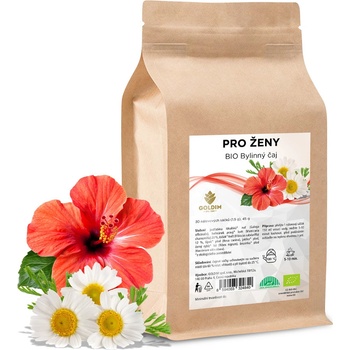 Goldim Bio čaj ovocno bylinný Pro ženy 30 sáčků x 1,5 g