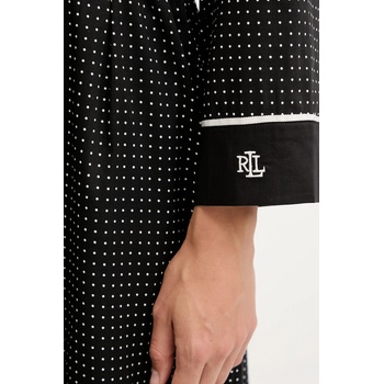 Lauren Ralph Lauren Халат Lauren Ralph Lauren в черно ILN52439 (ILN52439)