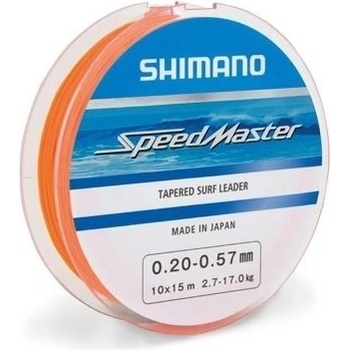 Shimano Speedmaster Surf Taper ld Orange 0,26-0,57mm 10x15