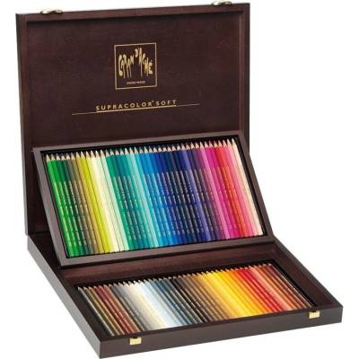 Caran dAche Supracolor akvarelové pastelky 80 ks v kazetě 3888.480