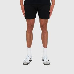 Marshall Artist Къси панталони Marshall Artist Men's Drawstring Logo Patch Chino Shorts - Black