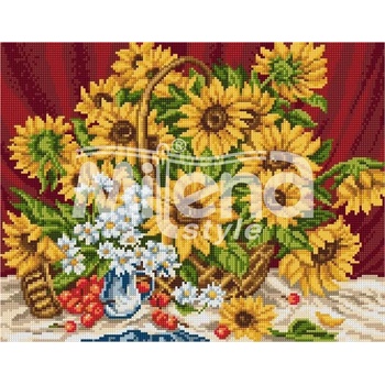 Image 1 of Milena Style Слънчогледи - Печатана Aida 14 ct без конци