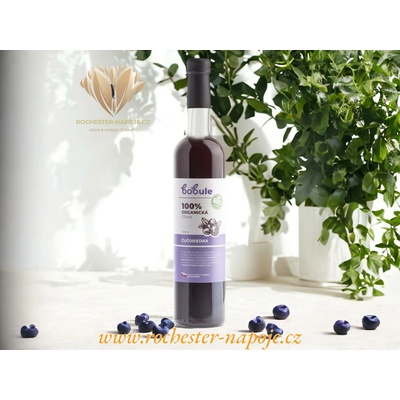 Bobule 100% bio borůvková šťáva 500 ml