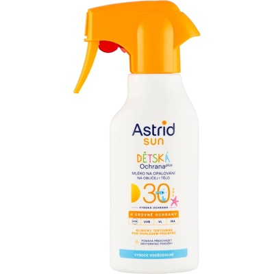 Sarantis Astrid SUN Детски слънцезащитен спрей лосион SPF 30 200 мл