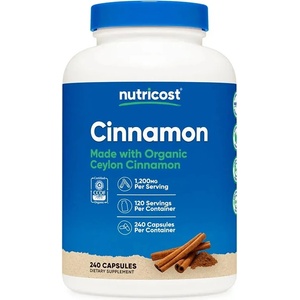 Nutricost Cinnamon, 240 капсули, Nutricost (57445 (245201) NC)