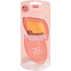 Real Techniques Miracle Complexion Sponge + Travel Case гъба за фон дьо тен за жени 1 бр