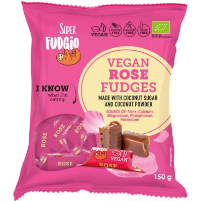 Superfudgio Karamely růže vegan BIO 150 g