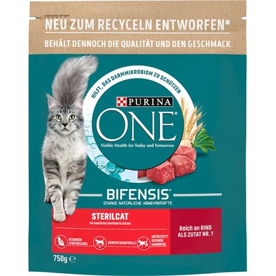 PURINA ONE Sterilcat hovädzie - 750 g