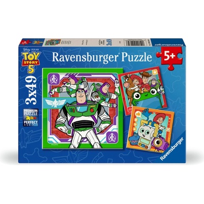 Ravensburger 120042846 Toy Story Příběh hraček 3 × 49 dílků