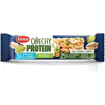 Emco Tyčinka s ořechem a proteinem 35g